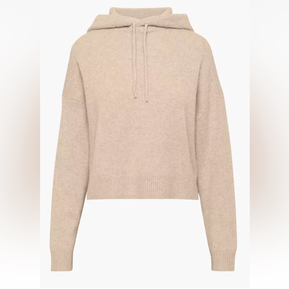 NWOT Aritzia Babaton cashmere hoodie sweater XS